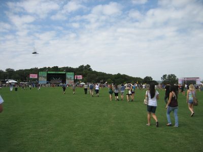 Because we got there early, it was still really empty. ...