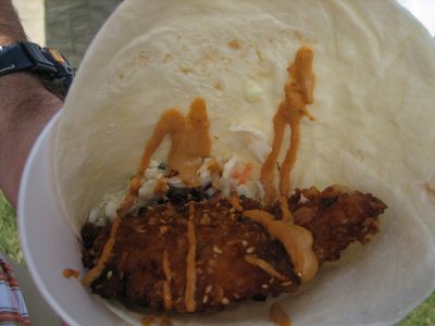 Meat cone!  This one is chicken.