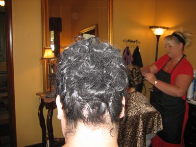 Jennifer's hair.