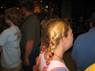 Ginger's hair was bi-colored.  And that was cool.