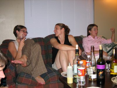 Raquel, Laura, and Kate