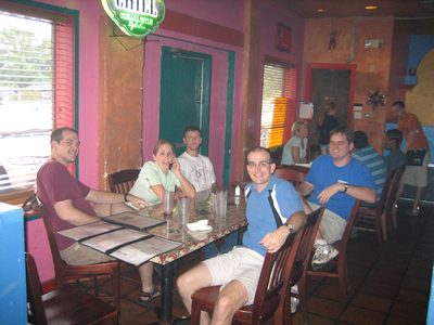 Josh, Catherine, Sean, Kim's brother Rob, and Austin...