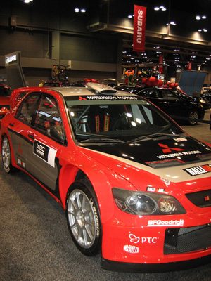 Mitsubishi racecar of sorts, I suppose.  I should really...