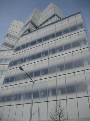 Another view.  The color fade in the windows is actually...