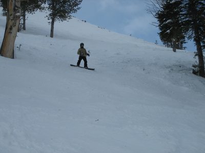Monica under the non-triple at Moonlight