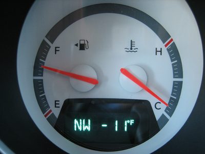 We thought -11 was a chilly temperature...
