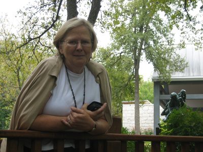 Mom, not wanting to smile.