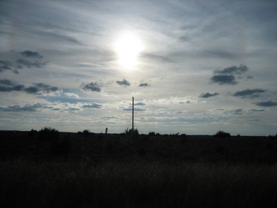 Again, taken while driving, but this one came out pretty...