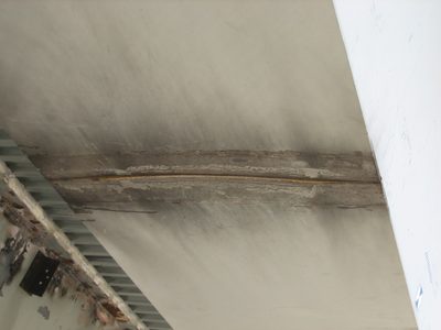 The fracture location.