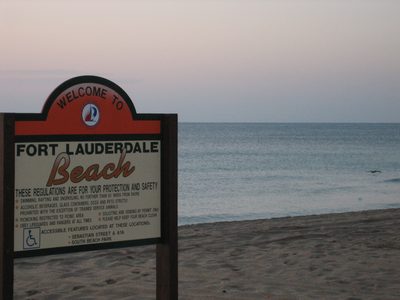 Welcome to the beach.