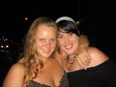 Sharon and Kat, looking fabulous