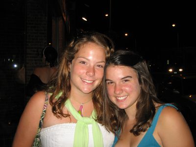 Maggie and Shelby out in Norwalk