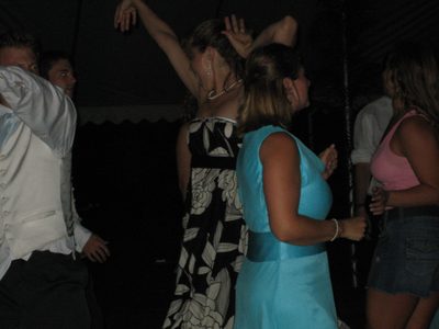 Megan, dancing.  Awesomely.