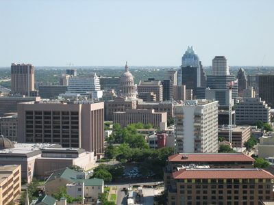 More downtown -- capital, Frost Tower