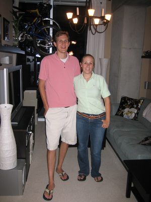Catherine and Jay visited Matt Drewes and his new wife...