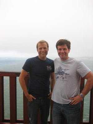 John and Jay at Bridge Tower #1.