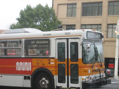 Confused 30/49 MUNI bus