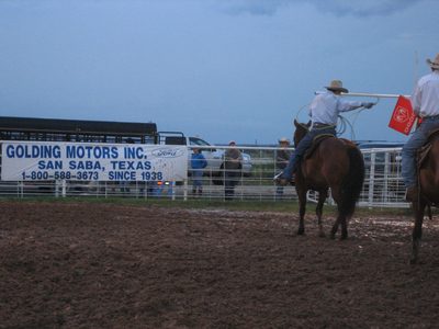 So many of the ropers worked so hard to warm up and get...