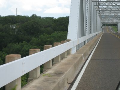 Looking back down the bridge.