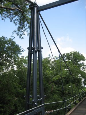 One of the towers.