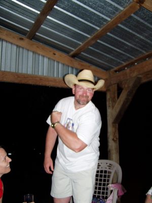 Jay's cousin Toby, who lives in Marble Falls (but did...