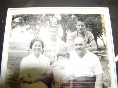 Jay's dad, many years ago (on the right in the back).