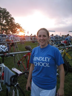 Catherine looking a bit sleepy in transition.  The...