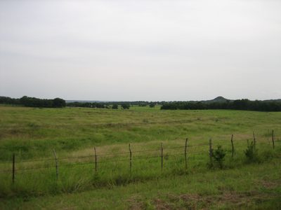 We were biking through serious fields of nothing.