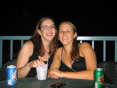 Katie and Catherine, woo!