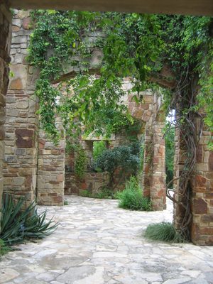 Near the entrance.