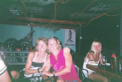 Cindy and Jules at dinner Friday night