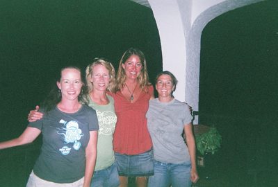LeAnn, Jules, Tracy, and Amy Saturday night, I think.