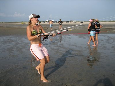 More awesome kite control, sans harness.