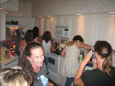 Gretchen's kitchen.
