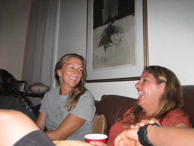 Amy and Tracy.