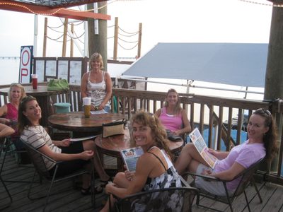 The other table at Friday dinner.
