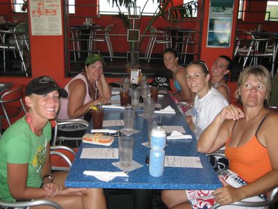 Table 1 at lunch Saturday at Dorado's.