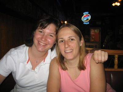 Kelly and Catherine at Colony