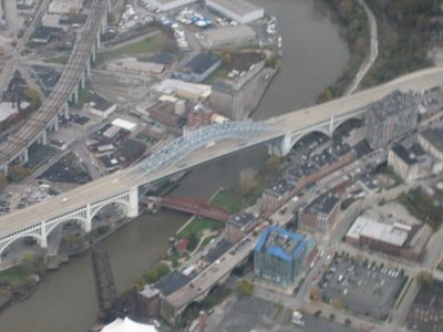 A neat bridge in Montreal.  Unfortunately, most bridges...