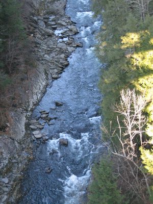 It doesn't look like an impressive river until you...