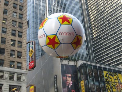 Soccer ball.