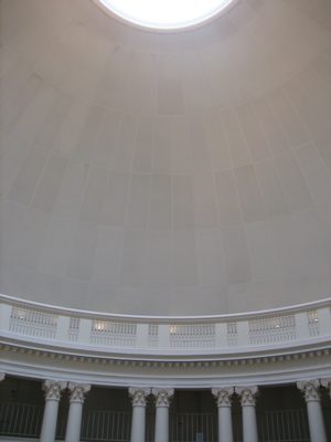 Inside the Dome Room.