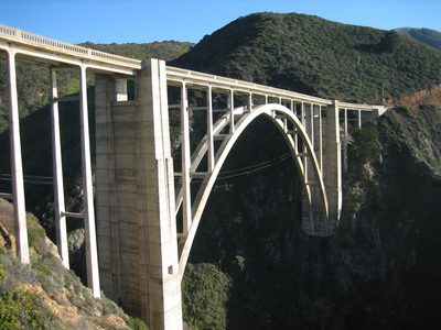 The Bixby Bridge!  AKA, "one of the most photographed...
