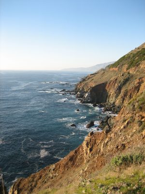 This coastline is nothing if not rugged.