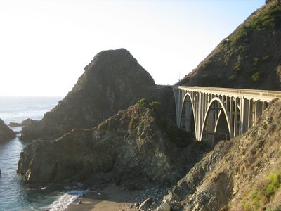 The Big Creek Bridge.  Somewhat of a disappointment...