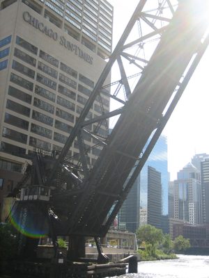 Crummy picture, but I wanted to show the Chicago...
