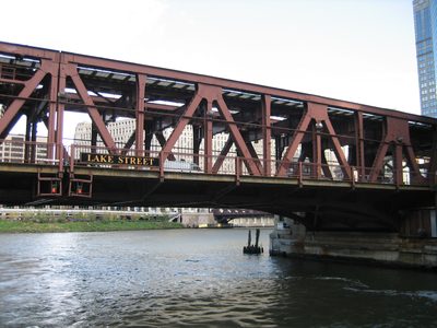 Lake Street bridge.  Stragely, it stops before it gets...