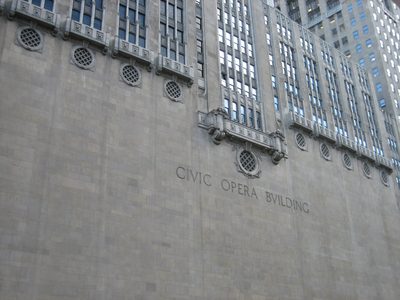 Civic Opera Building, built in 1929.