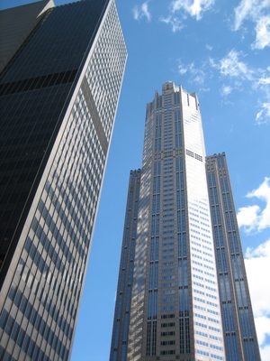 The Sears Tower does have a friendly tall neighbor in...