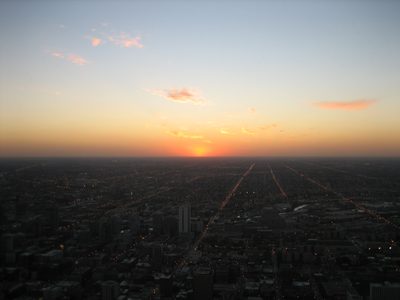 Goodbye, sun.